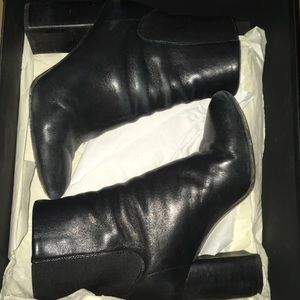 Rag and Bone black booties